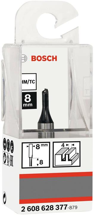 Produktbild Bosch Professional Zubehör Nutfräser, 8 mm, D1 4 mm, L 8 mm, G 51 mm