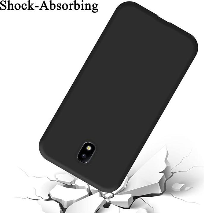 Actual product image Cadorabo TPU Liquid Silicone Case Cover (Samsung Galaxy J7 2017)
