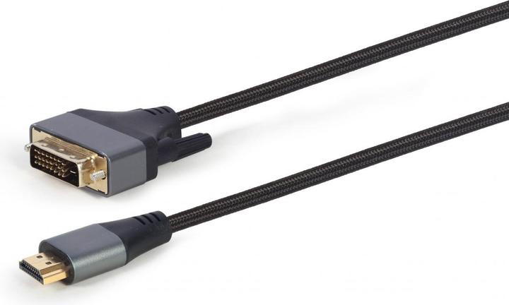 Immagine prodotto Gembird CC-HDMI-DVI-4K-6 Adattatore cavo video 1,8 m HDMI Tipo A (Standard) Nero (1.80 m, HDMI)