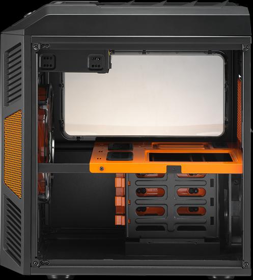 Actual product image AeroCool Xpredator Cube (mATX, Mini-ITX)
