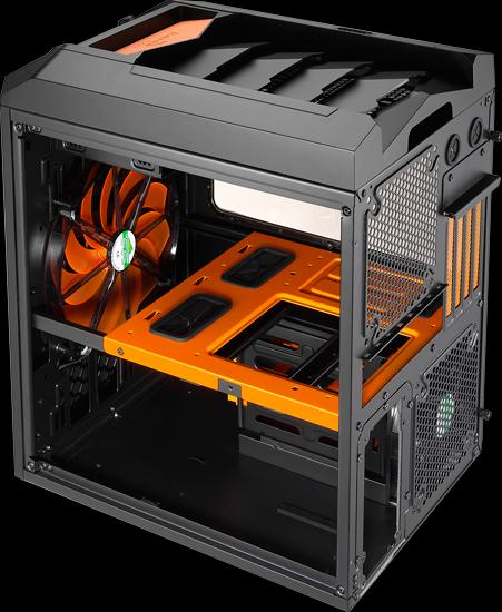 Actual product image AeroCool Xpredator Cube (mATX, Mini-ITX)
