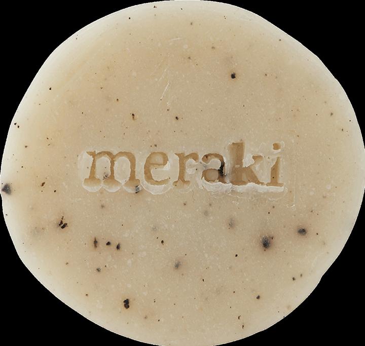 Actual product image Meraki Sesame Scrub (Hard soap)