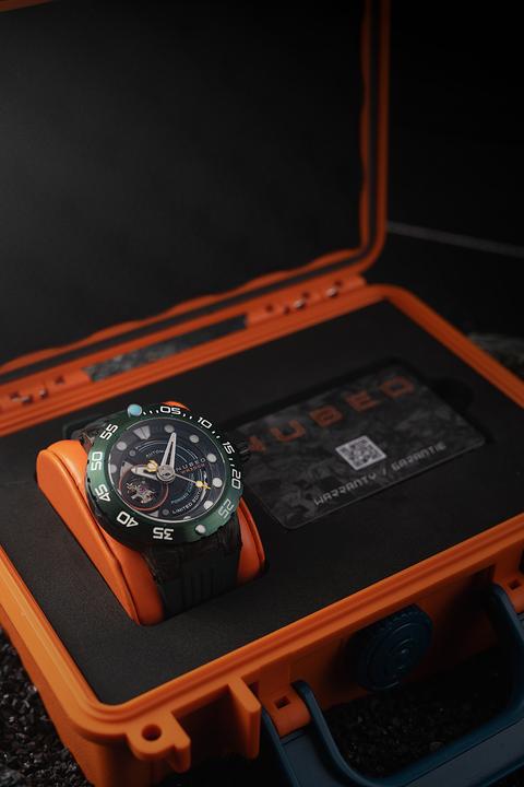 Actual product image Nubeo NB-6085-04 Men's watch Opportunity Automatic Limited 48mm 30ATM (Diving watch, 48 mm)