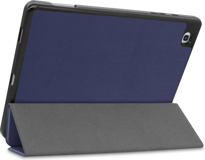 Image du produit Cover-Discount Galaxy Tab S6 Lite - Étui en cuir intelligent à trois volets, bleu foncé (Galaxy Tab S6 Lite 10.4 (2020))