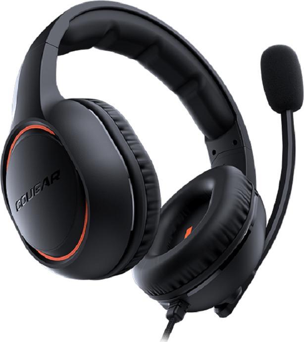 Image du produit Cougar HX330 Orange, Filaire, Gaming, 20 - 20000 Hz, 315 g, Casque, Orange (Filaire)