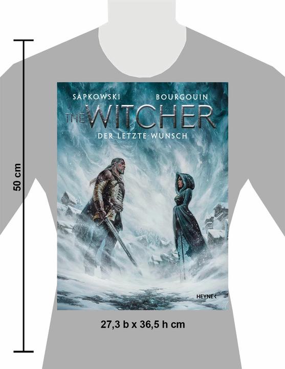 Immagine prodotto The Witcher Illustrated – Der letzte Wunsch (Tedesco, Andrzej Sapkowski, 2022)
