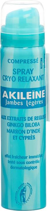 Actual product image Akileïne AKILEINE Light Legs Cryo-Relaxing Spray 75 ml (Foot deodorant & powder, 75 ml)