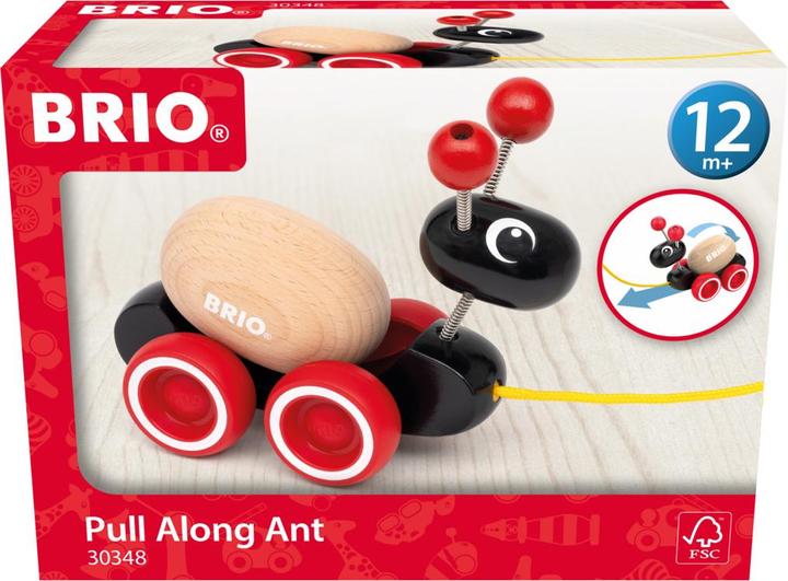 Produktbild Ravensburger BRIO – 30348 Nachzieh-Ameise| Nachziehspielzeug für Kinder ab 12 Monaten