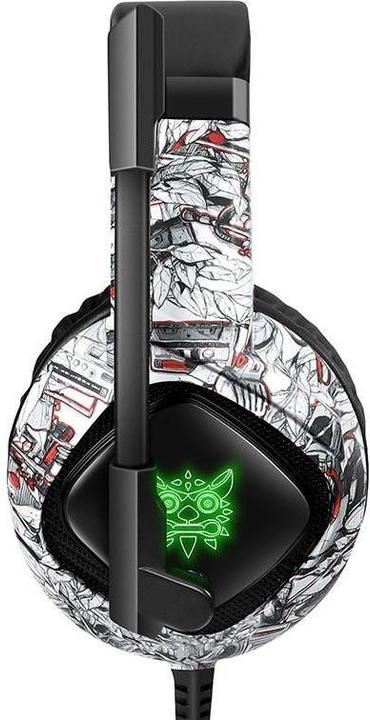 Produktbild Onikuma Gaming headphones K19 Camou White (Kabelgebunden)