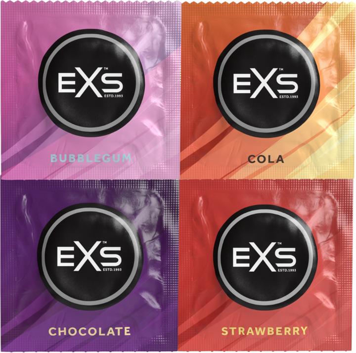 Image du produit EXS Condoms Mixed Flavoured 12 pack (12 pcs)