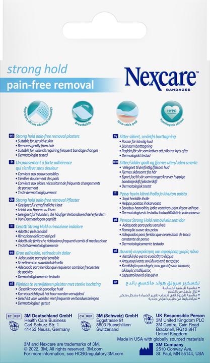 Produktbild Nexcare Strong Hold Pflaster (4 x)