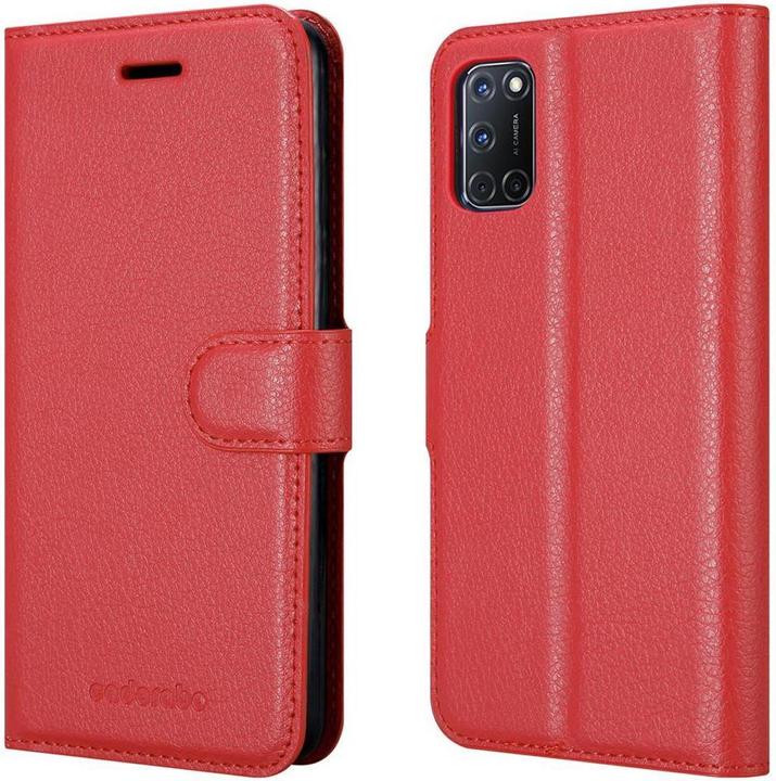 Actual product image Cadorabo Book with stand function cover (Oppo A92)