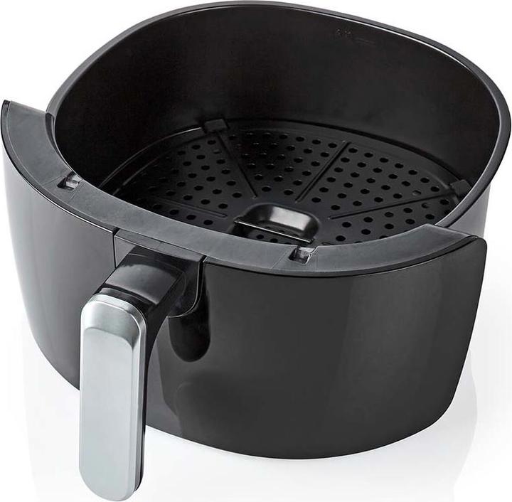 Produktbild Nedis Hot Air Fryer 4.6 l Timer: 60 min Digital Black (EU-Stecker)