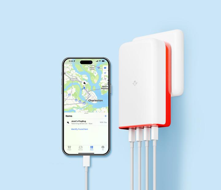 Produktbild TwelveSouth PlugBug 120 (EU/UK) mit Apple Find My (120 W)