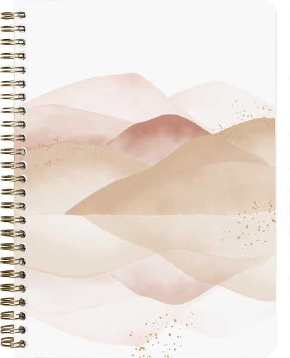 Produktbild Clairefontaine Evanescence Spiralbuch (A5, Liniert, Weicher Einband)