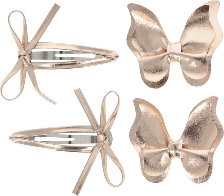 Produktbild Trisa Fashion Schmetterling auf Clip & Click clack Bronze 4 Stk. (4 Stk.)