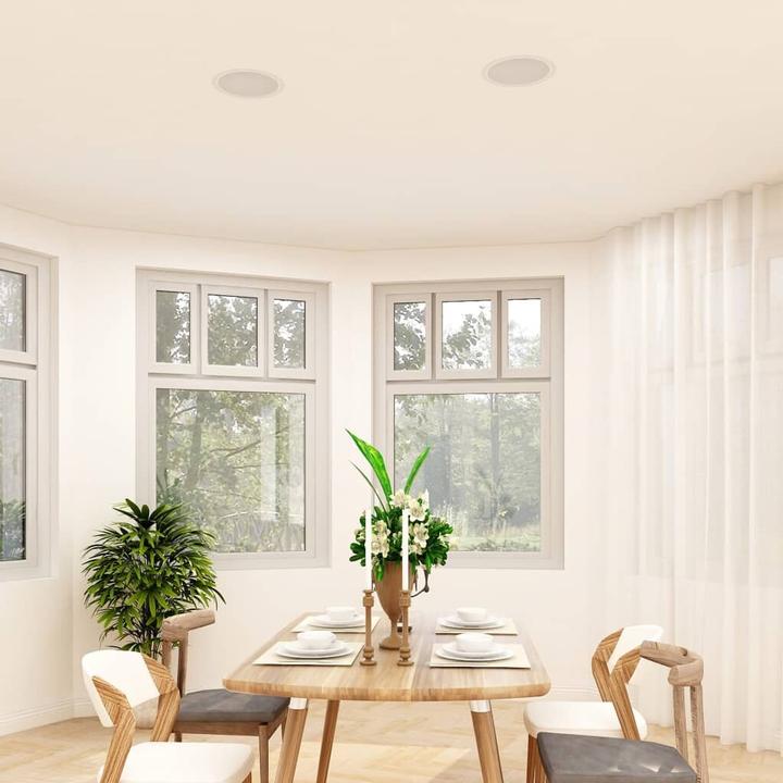 Produktbild Diverse Hardware Wand- und Deckeneinbaulautsprecher 2 Stk. 80 W (1 Paar, 80 W)