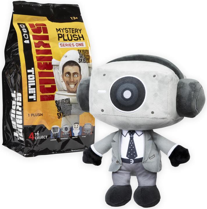 Productafbeelding Skibidi Toilet Mystery Plush - verzamelbare pluche, gloednieuwe verzamelobjecten, officieel gelicentieerd product (37.30 cm)