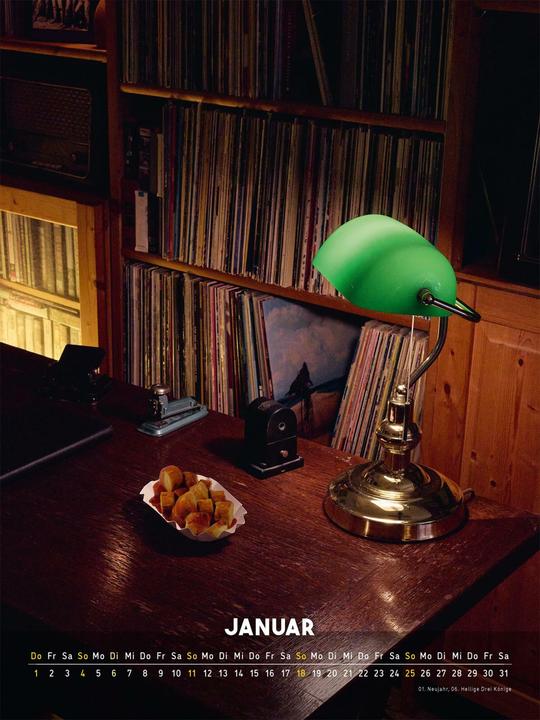 Image du produit Der Currywurst-Kalender 2026 (30 x 40 cm, Couverture rigide, Allemand)