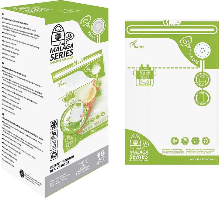 Actual product image Fosa Vacuum bag 'Malaga' size M