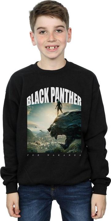 Image du produit - Sweat BLACK PANTHER FOR WAKANDA - Garçon (140, 146)