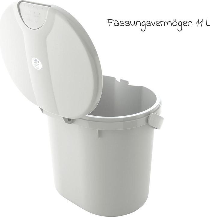 Actual product image Rotho Babydesign Windeleimer TILO 11 l Mistletoe White