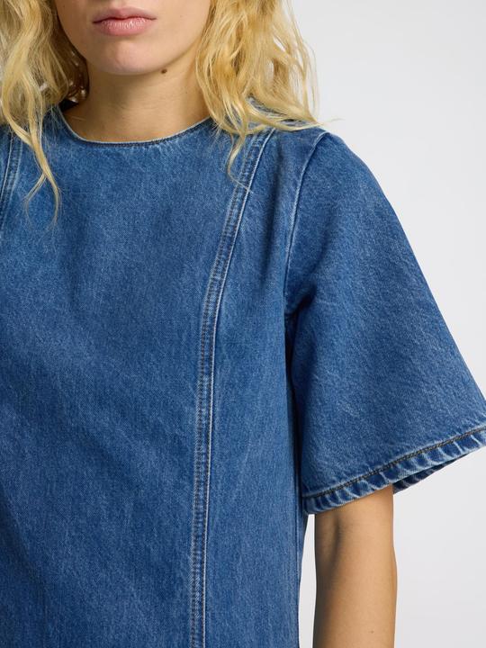 Actual product image Selected Femme Kurzarm Jeanskleid (40)