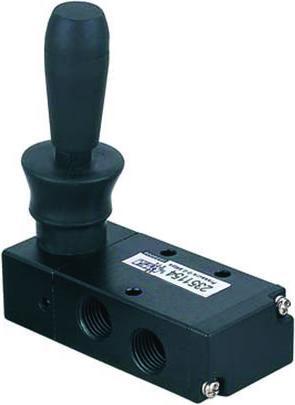 Actual product image Rs Pro H Pneumatic control valve, manual, 5/2, G1/4, 1/4inch