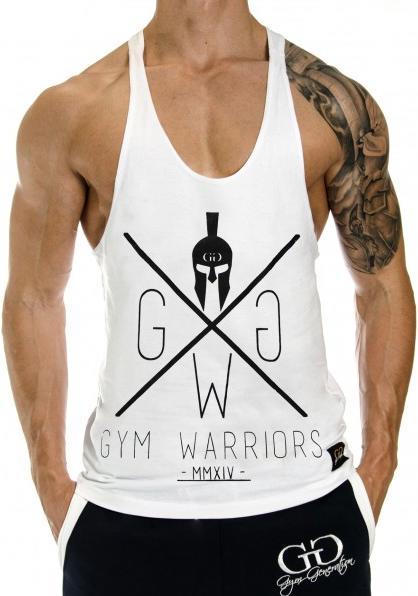 Gym Generation Warriors Stringer WHITE
