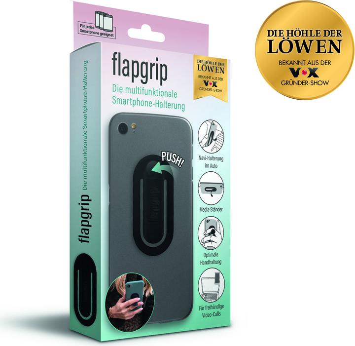 Produktbild Die Höhle der Löwen flapgrip Handyhalterung