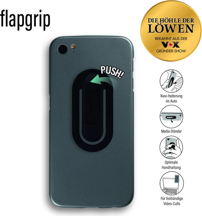 Produktbild Die Höhle der Löwen flapgrip Handyhalterung