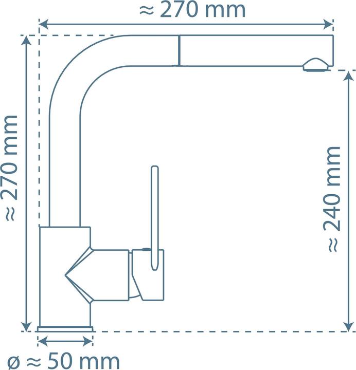 Image du produit Schütte DESIGN RING Spültischarmatur