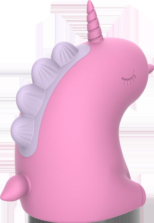 Produktbild Engily Ross Cupcake Unicorn - 360° rotierender Zungenmassagegerät - Pink