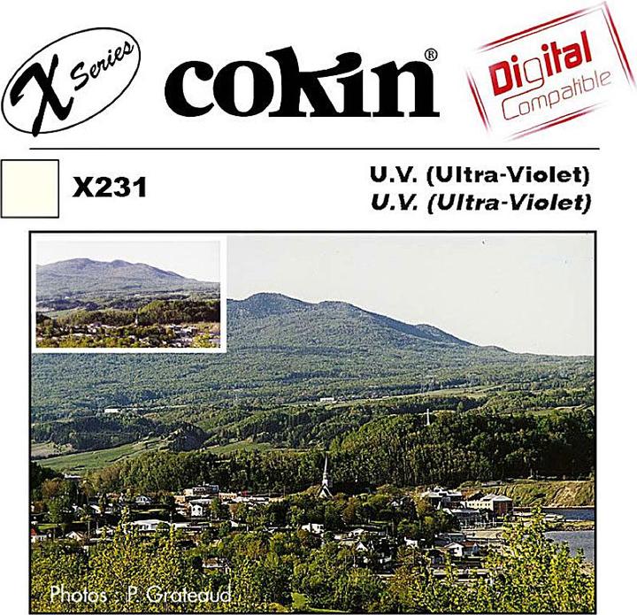 Image du produit Cokin Filtre X231 U.V. Y (130 mm, Filtre UV, 231 mm)