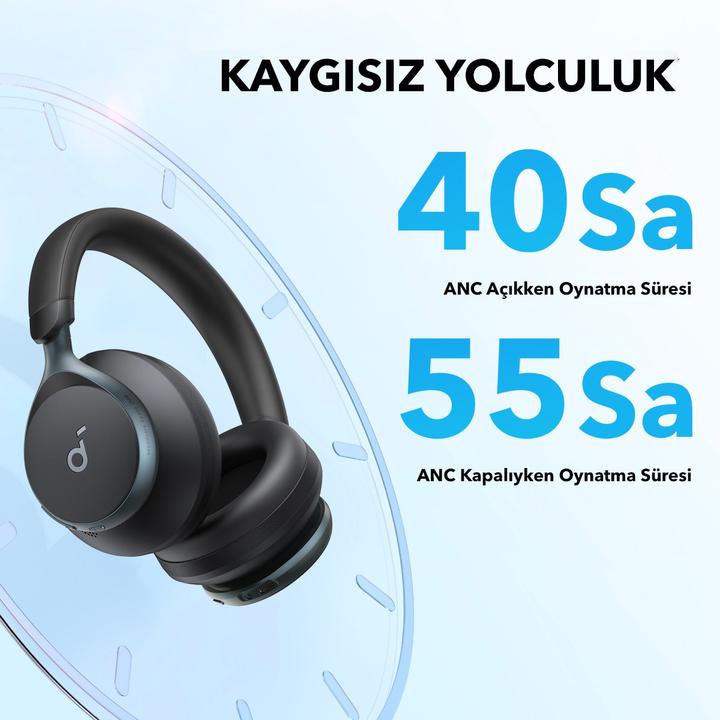 Produktbild soundcore Space One (ANC, 40 h, Kabellos, Kabelgebunden)