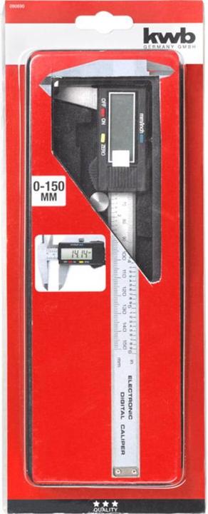 Actual product image kwb 090690 Digital caliper gauge (23.50 cm)