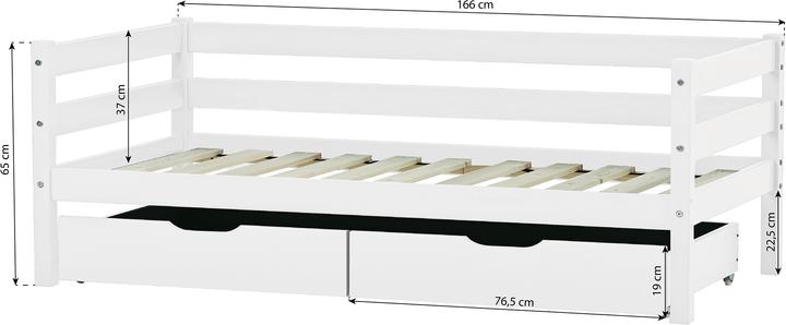 Produktbild Hoppekids IDA-MARIE Junior Bett (70 x 160 cm)