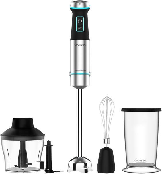 Cecotec Mixeur plongeant compatibel Power TitanBlack 1200XL Cream & Crush
