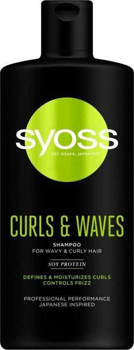 Produktbild Syoss Curls & Waves (440 ml, Flüssiges Shampoo)
