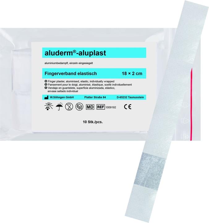 Produktbild Söhngen Fingerverband aluplast 1009192 18x2cm 10 St./Pack. (10 x)