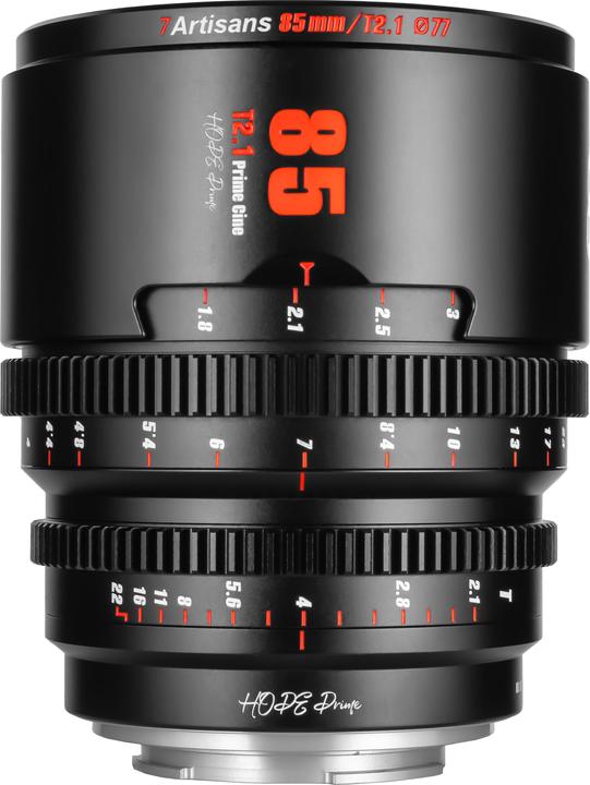 7artisans Festbrennweite 85mm T/2.1 – MFT, Objektivtyp: Tele
