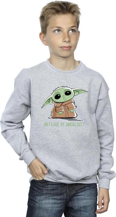 Produktbild Star Wars The Mandalorian Grogu Snacks Meme Sweatshirt Jungen (104)