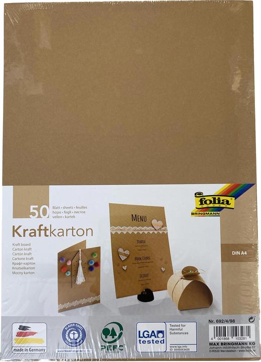 Immagine prodotto Folia Cartone kraft (230 g/m², 1 x)