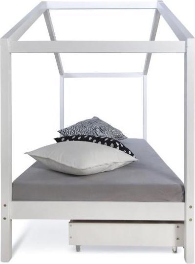 Immagine prodotto Homestyle4u Letto per bambini Letto per bambini con materasso e rete (90 x 200 cm)