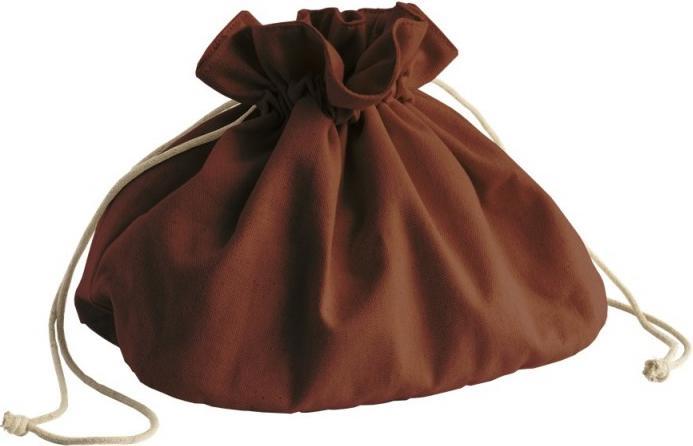 Pebbly Brotbeutel braun 22x26.5x14 cm