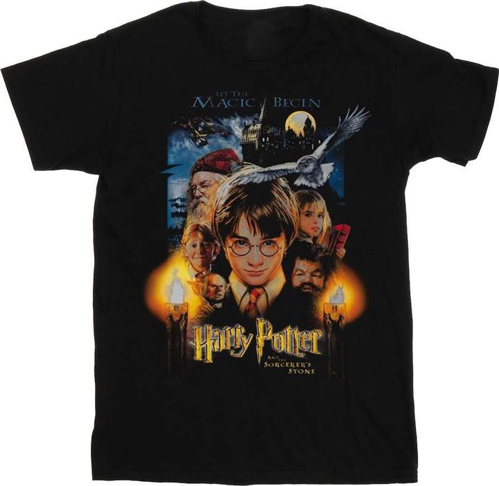Image du produit - T-shirt THE SORCERER'S STONE POSTER - Garçon (140, 146)