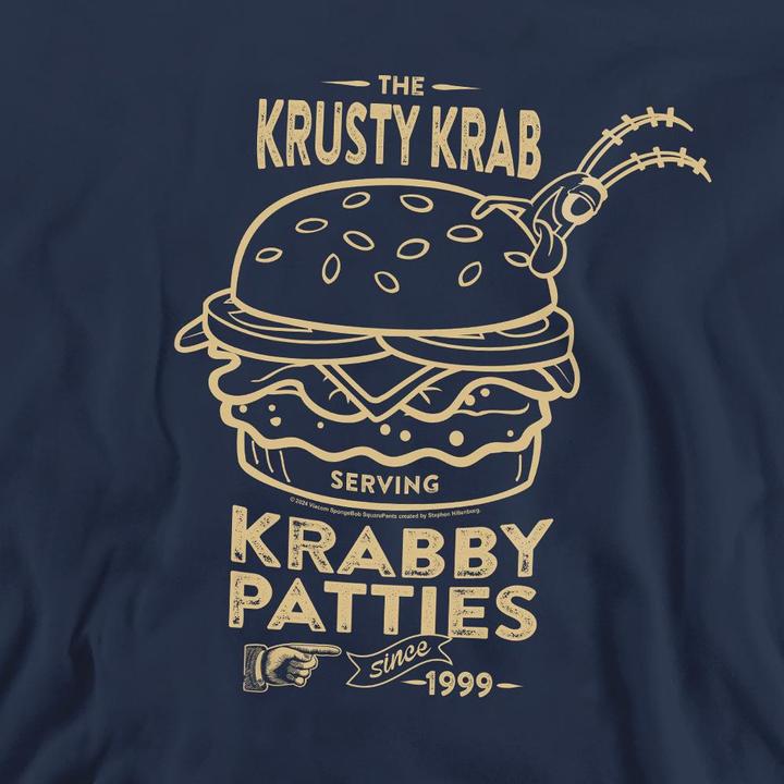 Produktbild Spongebob Squarepants The Krusty Krab Shock Mono Sweatshirt (S)