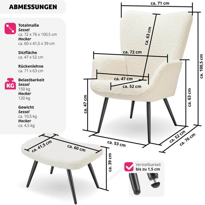 Actual product image tectake Hygge