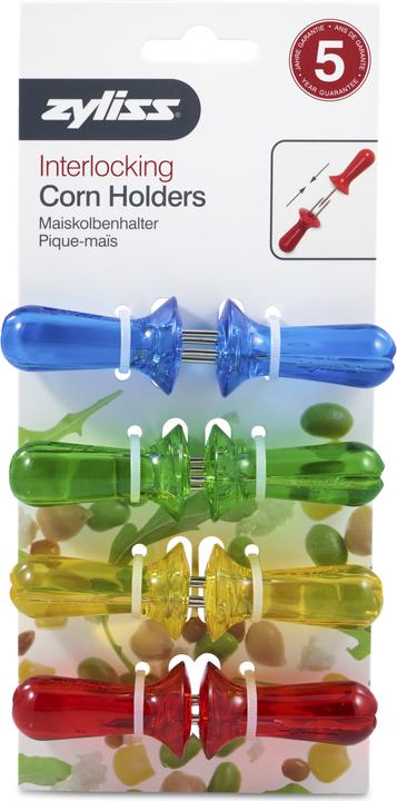 Actual product image Zyliss corncob holder