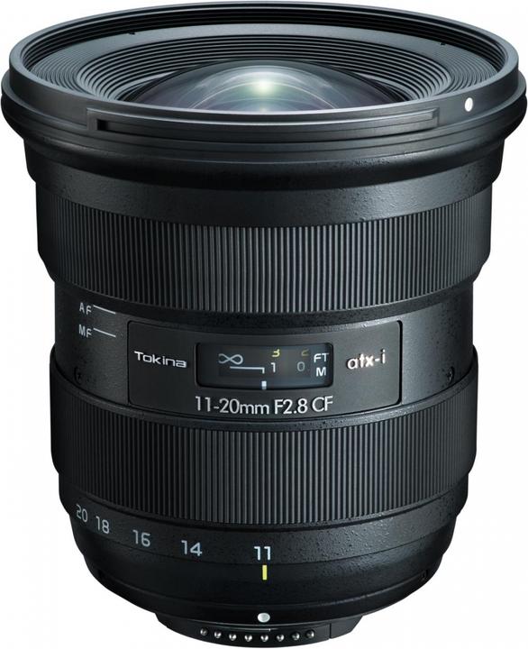 Tokina ATX-I 11-20mm f/2.8 CF, Canon EF-S (Canon EF-S, APS-C / DX)